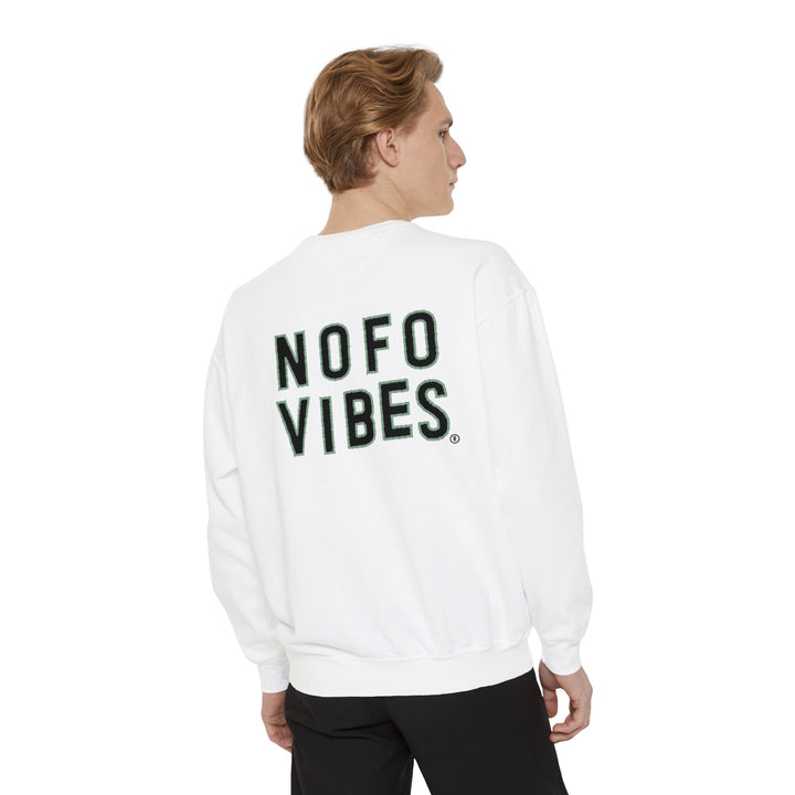 Long Island North Fork Hamlet NOFO Vibes® Unisex Garment-Dyed Sweatshirt