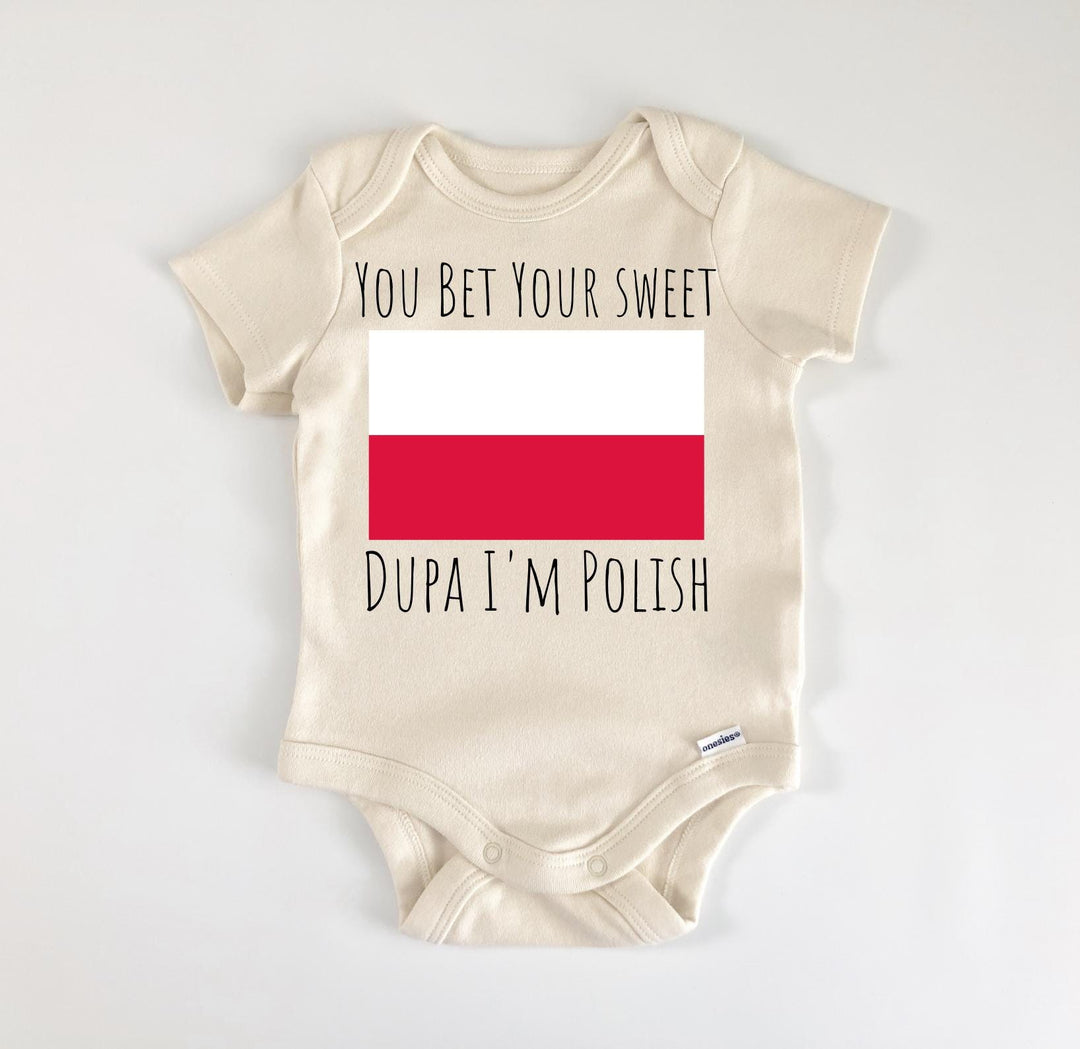 Poland Polish Pole - Baby Boy Girl Clothes Infant Bodysuit Funny Cute Newborn