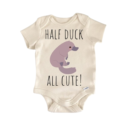 Platypus Australian Animal - Baby Boy Girl Clothes Infant Bodysuit Funny Cute Newborn