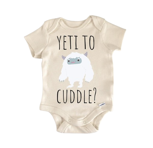 Yeti Sasquatch Big Foot - Ropa para bebé niño niña Body infantil Divertido Lindo Recién Nacido 