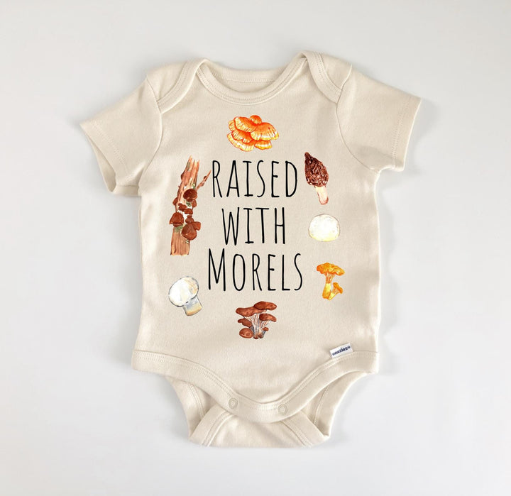 Mushroom Fungi Forager - Baby Boy Girl Clothes Infant Bodysuit Funny Cute Newborn