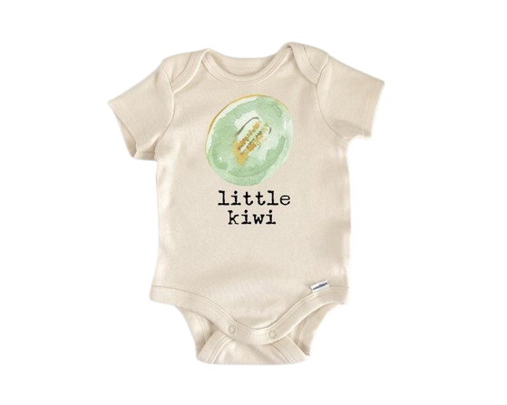 Kiwi Fruta Tropical - Ropa para Bebé Niño Niña Body Infantil Divertido Lindo Recién Nacido 