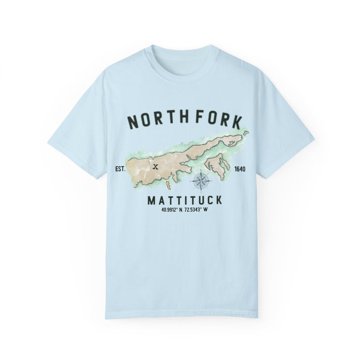 North Fork Vibes®  *Your Town* Comfort Colors® Garment-Dyed T-Shirt