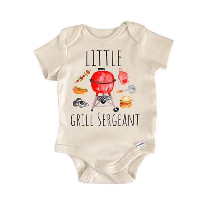 Bbq Barbeque Grill Master Steak - Baby Boy Girl Clothes Infant Bodysuit Funny Cute