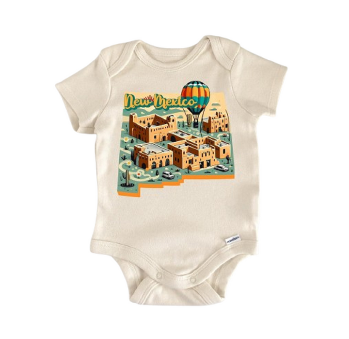 New Mexico - Baby Boy Girl Clothes Infant Bodysuit Funny Cute Newborn