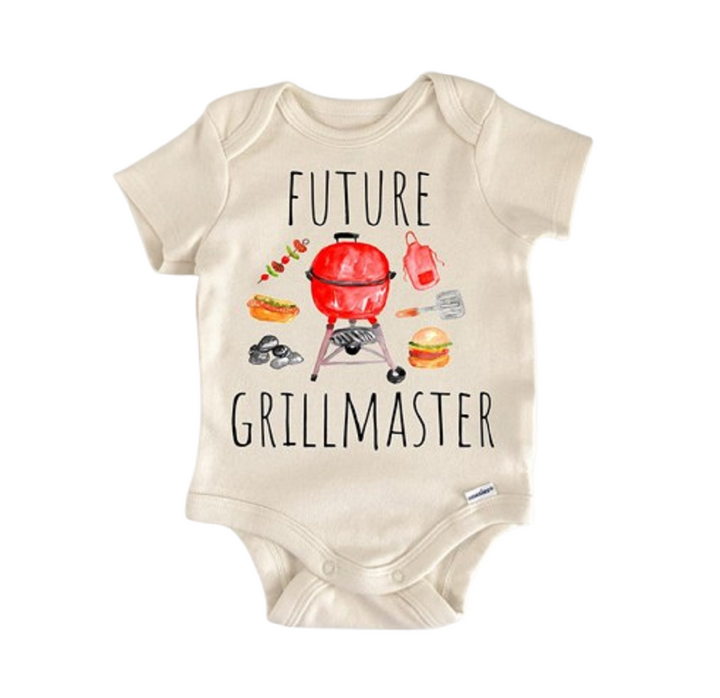 Bbq Barbeque Grill Master Steak - Baby Boy Girl Clothes Infant Bodysuit Funny Cute