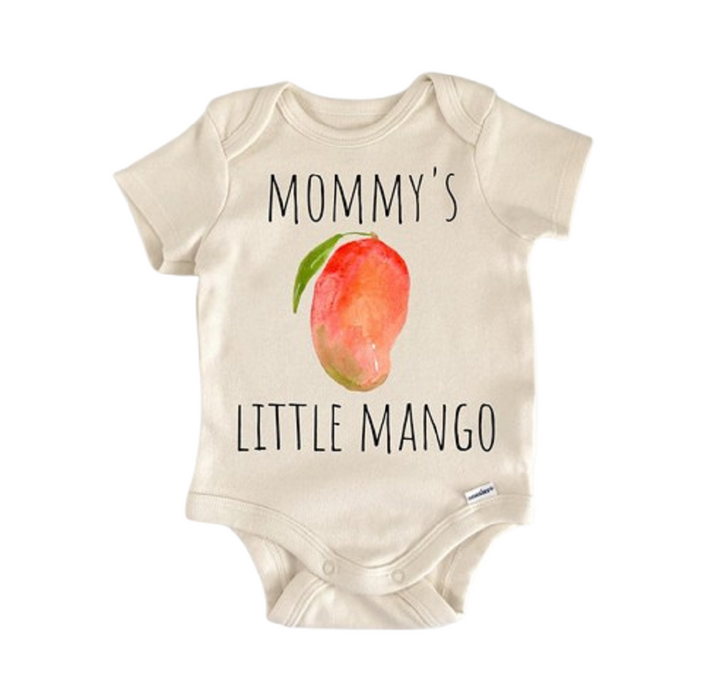 Mango Fruta Tropical - Ropa para Bebé Niño Niña Body Infantil Divertido Lindo Recién Nacido 