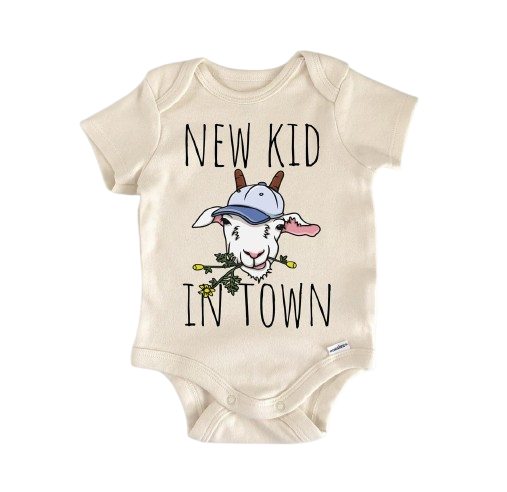 Goat Farm - Baby Boy Girl Clothes Infant Bodysuit Funny Cute Newborn