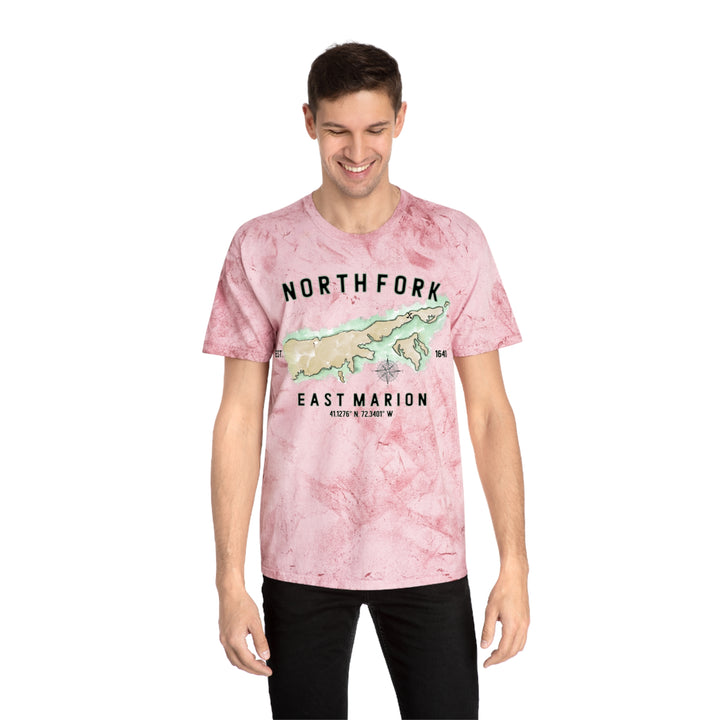 East Marion North Fork Hamlet NOFO Vibes® Comfort Colors® Color Blast T-Shirt