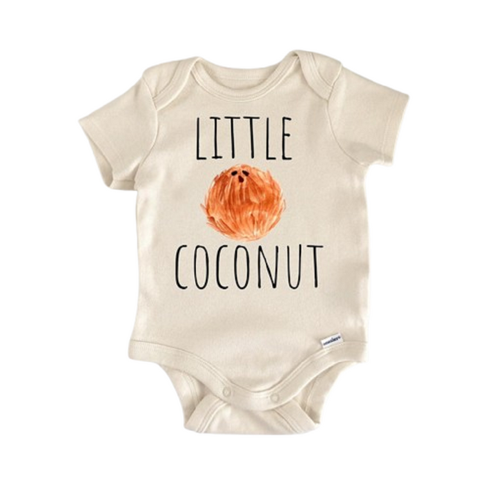 Ropa para bebés, niños y niñas, mono infantil, divertido y bonito, con forma de fruta de coco tropical 