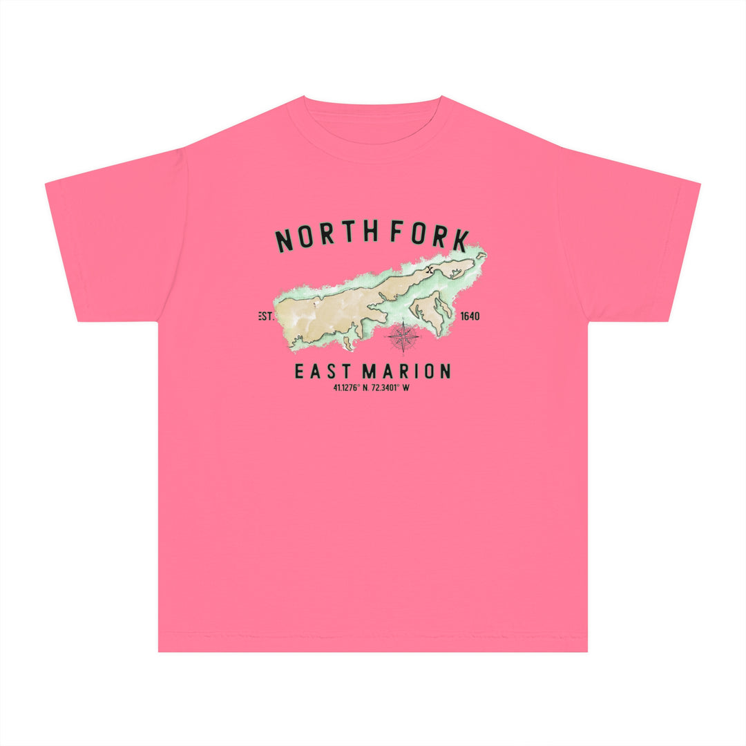 East Marion North Fork Hamlet NOFO VIBES® Youth Midweight Tee