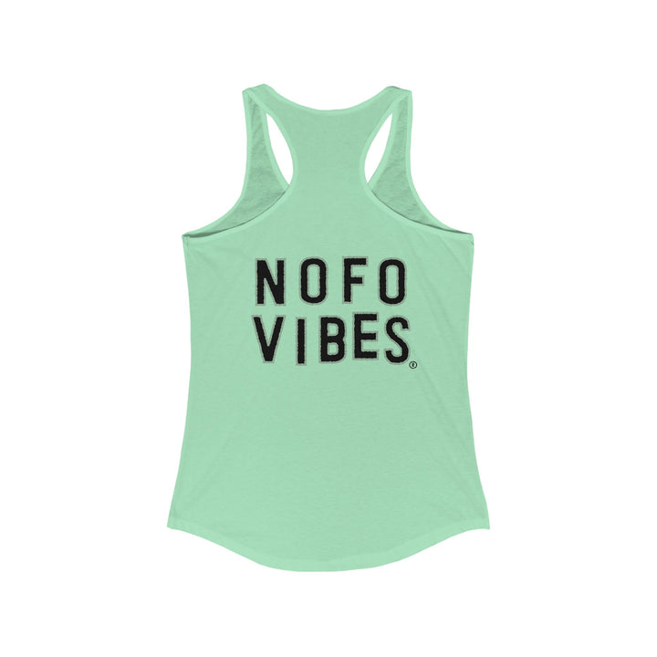 Greenport North Fork Hamlet NOFO VIBES® Women's Ideal Racerback Tank