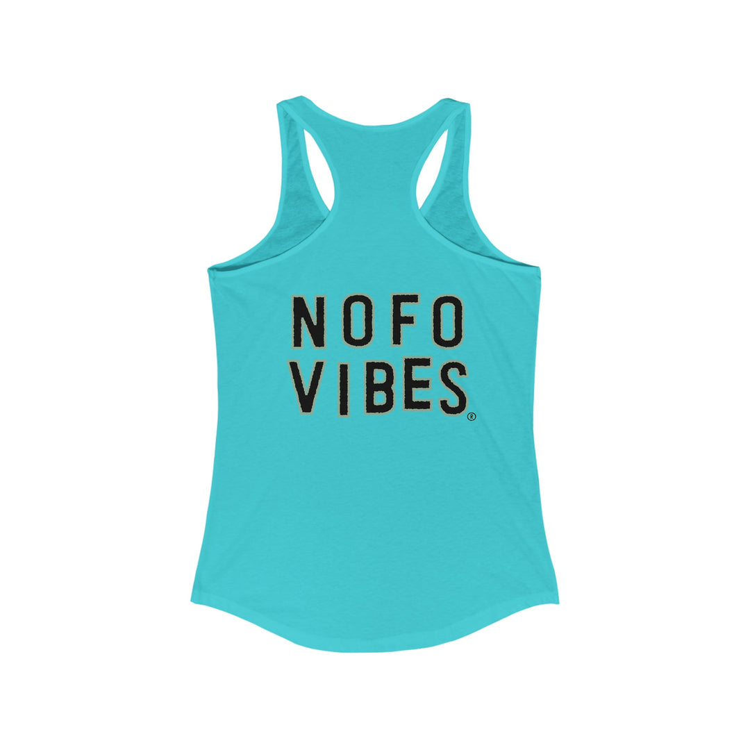 Greenport North Fork Hamlet NOFO VIBES® Women's Ideal Racerback Tank