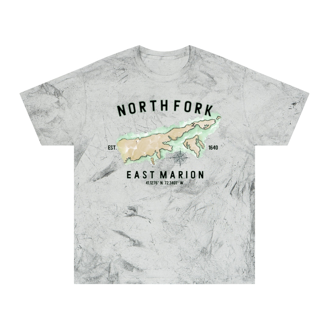 East Marion North Fork Hamlet NOFO Vibes® Comfort Colors® Color Blast T-Shirt