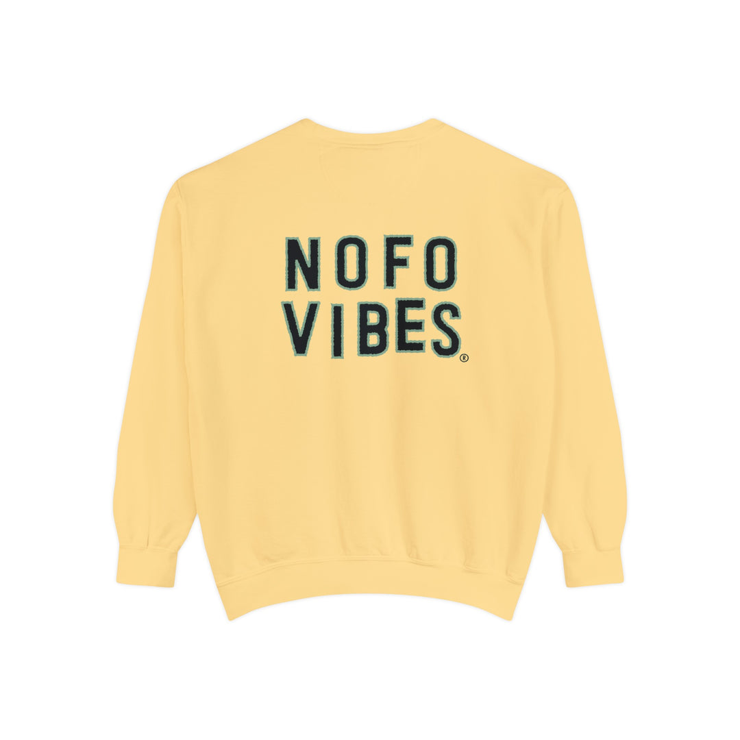 Greenport North Fork Hamlet NOFO Vibes® Unisex Garment-Dyed Sweatshirt