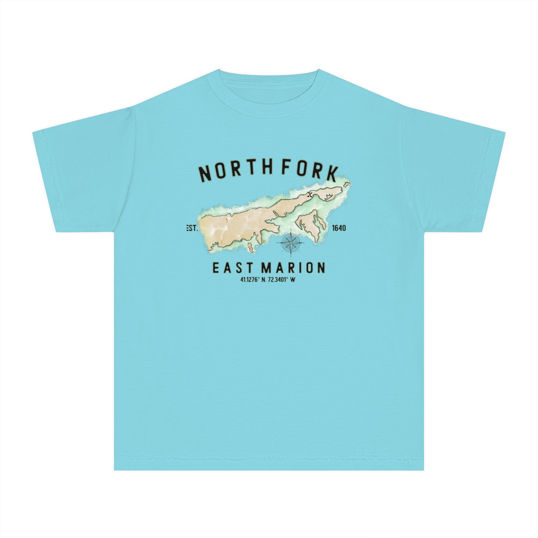 East Marion North Fork Hamlet NOFO VIBES® Youth Midweight Tee