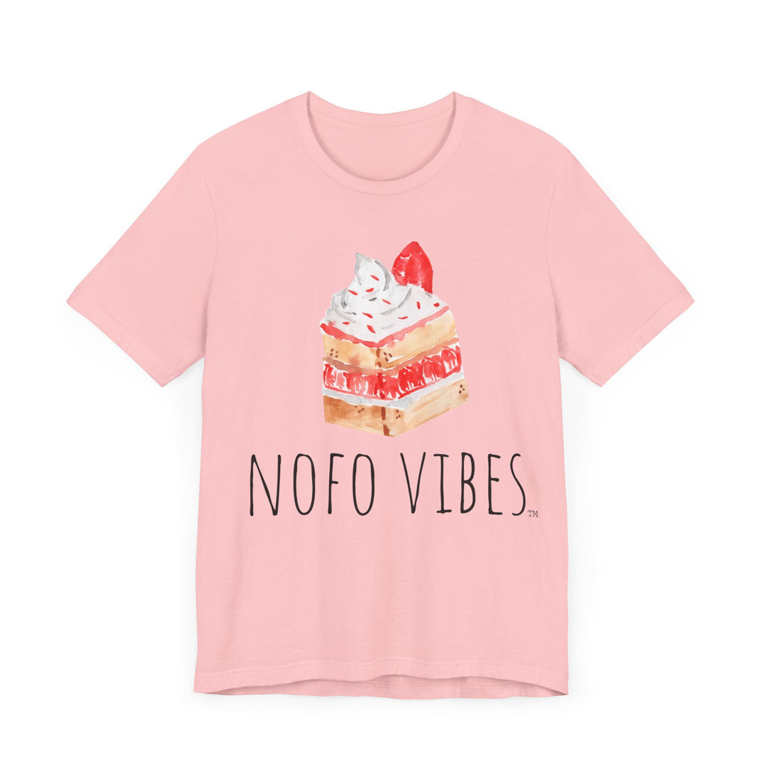 North Fork Watercolor NOFO VIBES™ Strawberry - Belle & Canvas® 3001 Adult Unisex Men Womens Shirt
