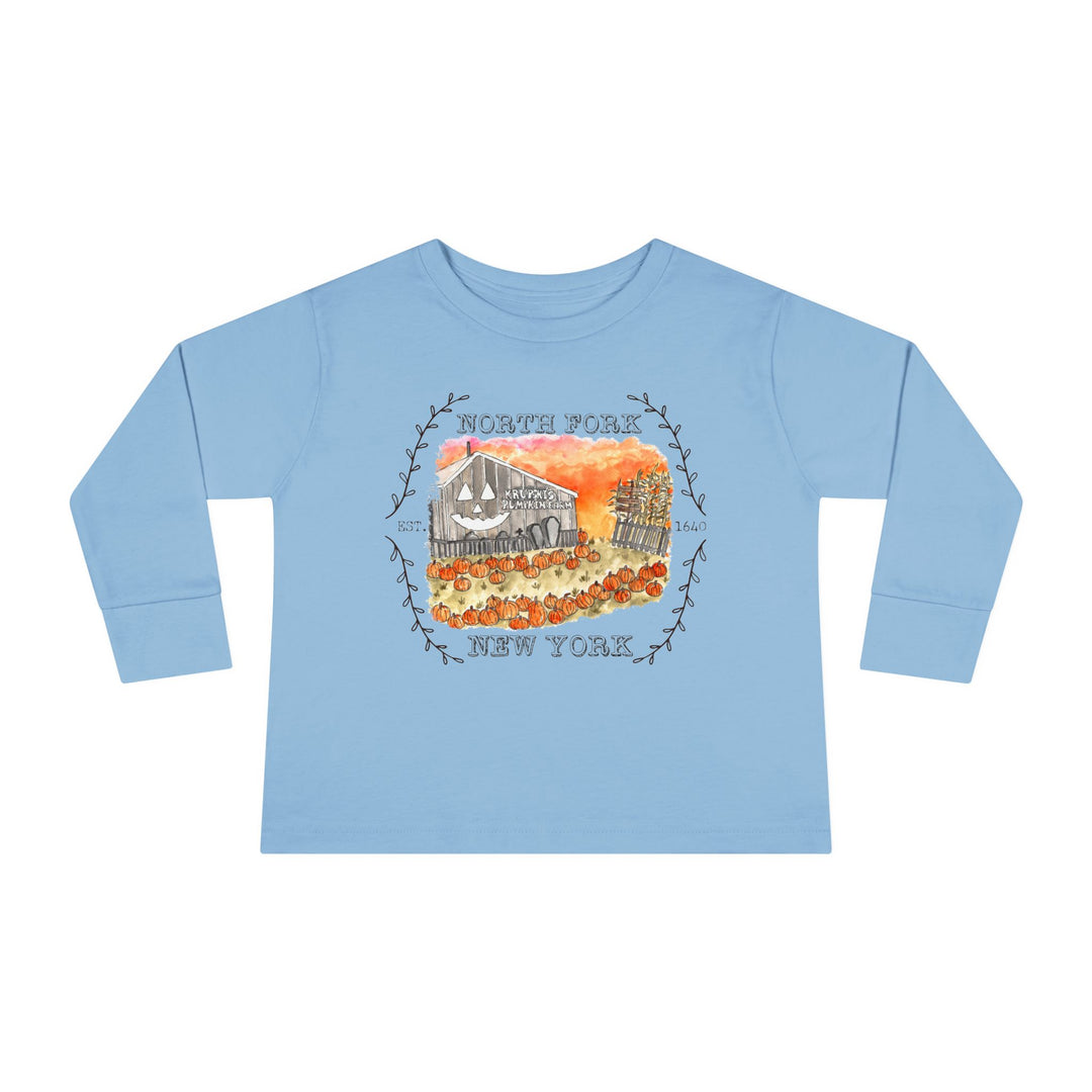 Krupski North Fork Toddler Long Sleeve Tee