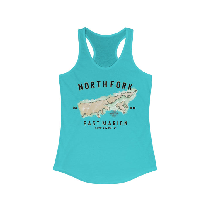 East Marion North Fork Hamlet NOFO VIBES® Women's Ideal Racerback Tank