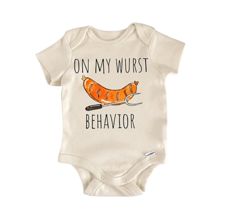 Oktoberfest German Fall - Baby Boy Girl Clothes Infant Bodysuit Funny Cute