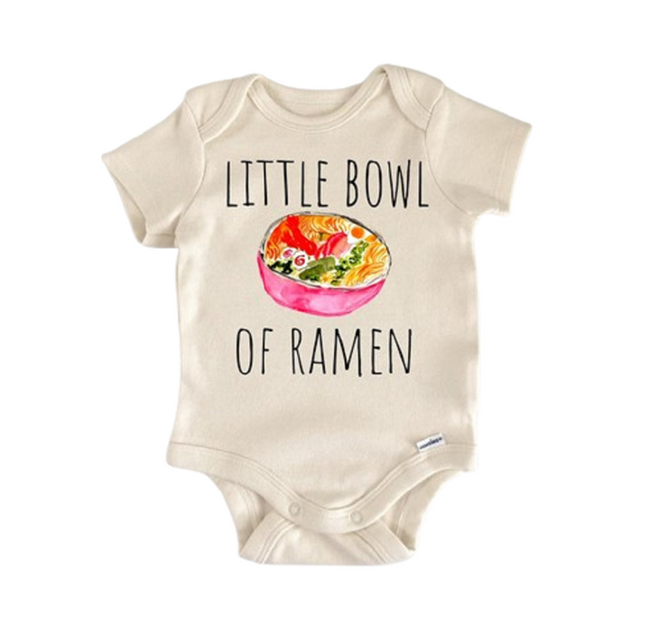 Fideos ramen - Ropa para bebé niño niña Body para bebé Divertido y lindo Recién nacido 