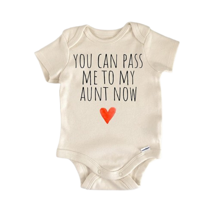 Auntie Aunt - Baby Boy Girl Clothes Infant Bodysuit Funny Cute Newborn