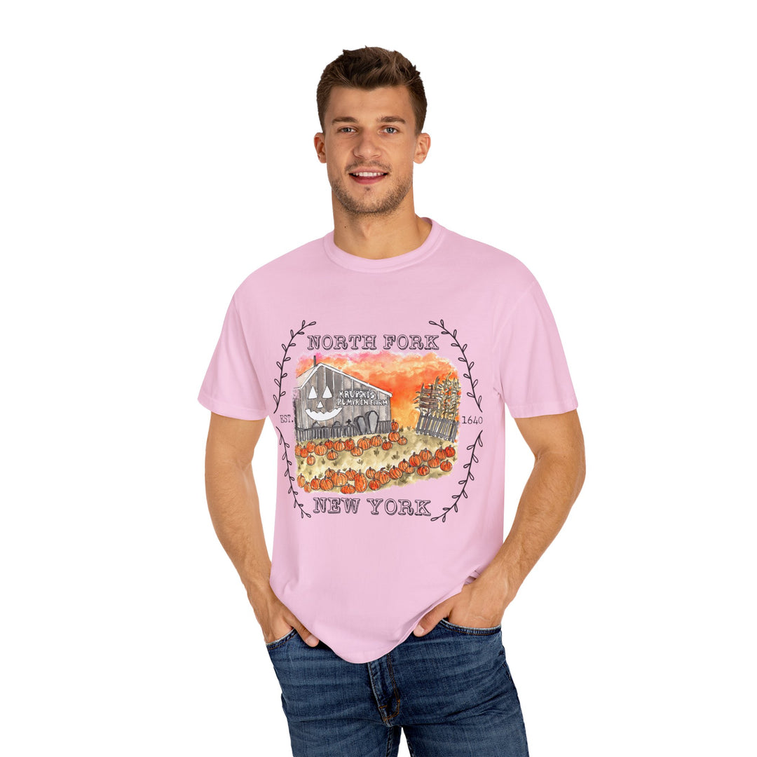 Krupski North Fork Unisex Garment-Dyed T-shirt