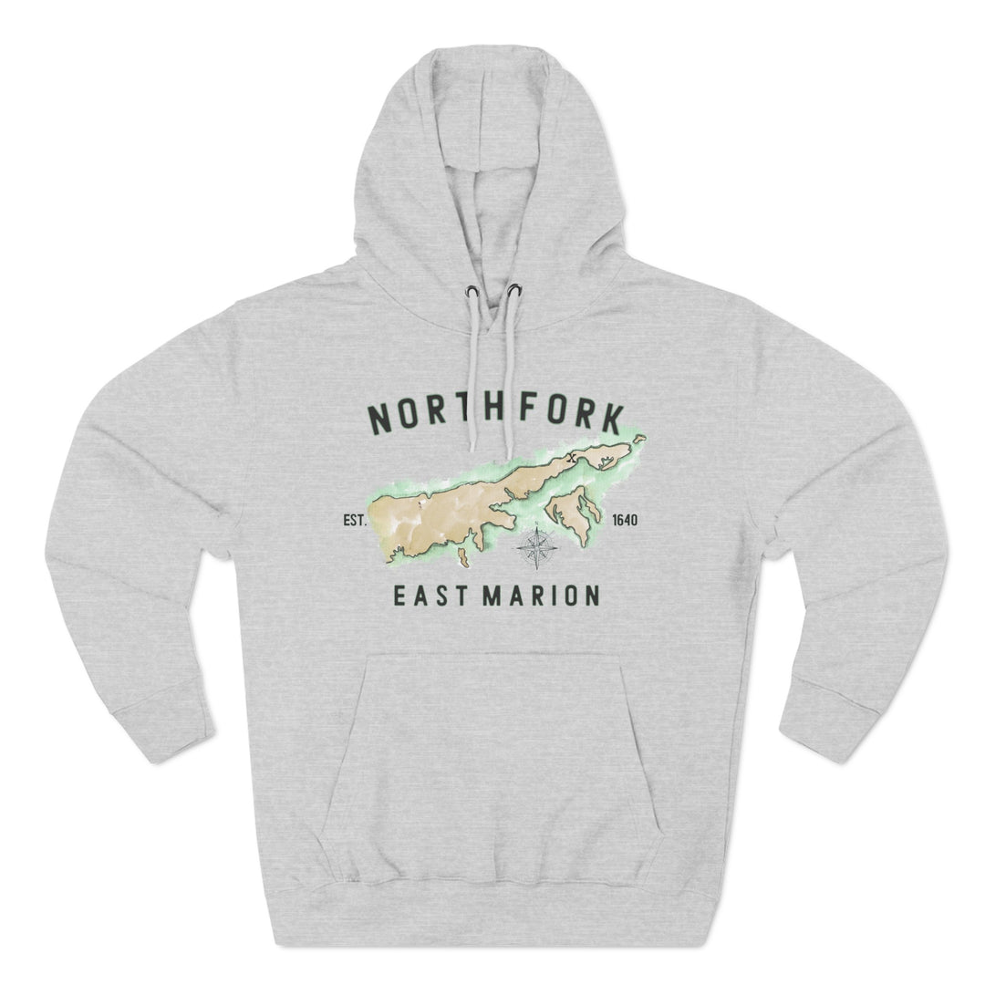 East Marion North Fork Hamlet NOFO VIBES®  Lane SevenⓇ Three-Panel Fleece Hoodie