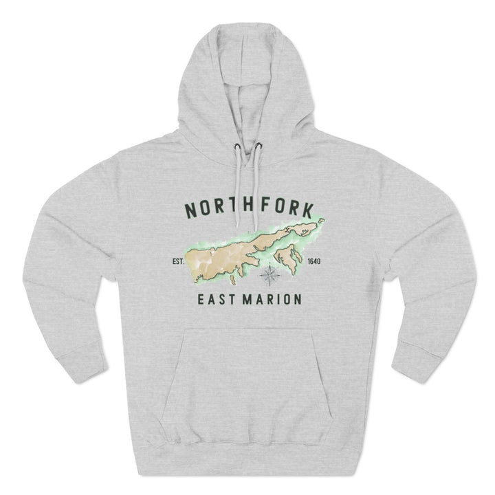 East Marion North Fork Hamlet NOFO VIBES®  Lane SevenⓇ Three-Panel Fleece Hoodie