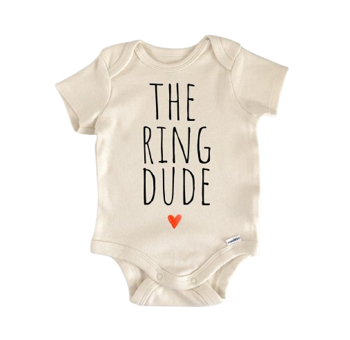 Wedding Ring Flower Girl - Baby Boy Girl Clothes Infant Bodysuit Funny Cute Newborn