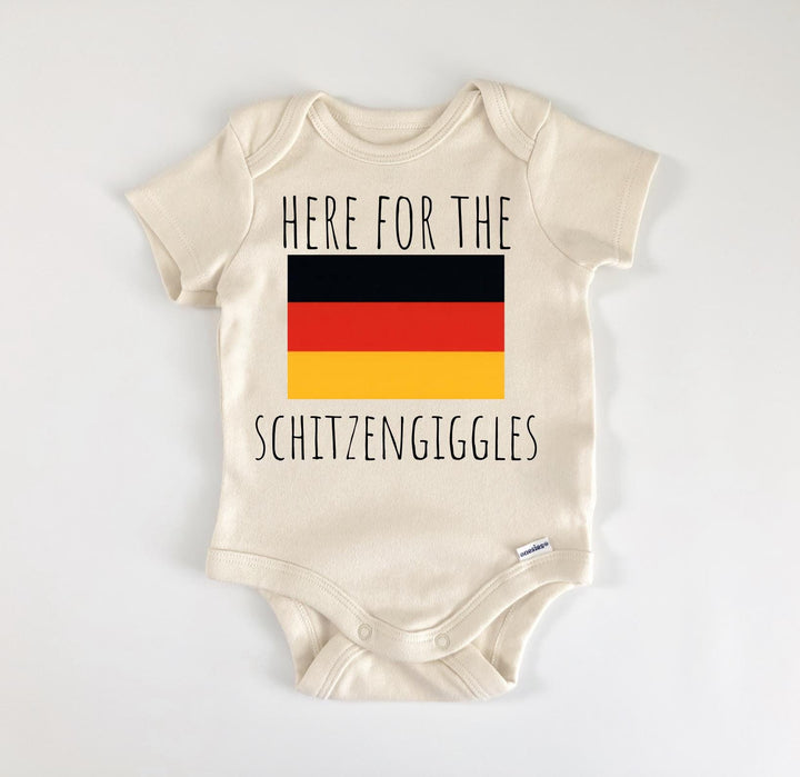 Alemán Alemania - Ropa para bebé niño niña Body para bebé Divertido Lindo Recién Nacido 