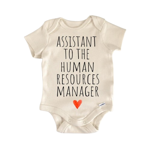 Hr Manager Human Resources - Baby Boy Girl Clothes Infant Bodysuit Funny Cute Newborn