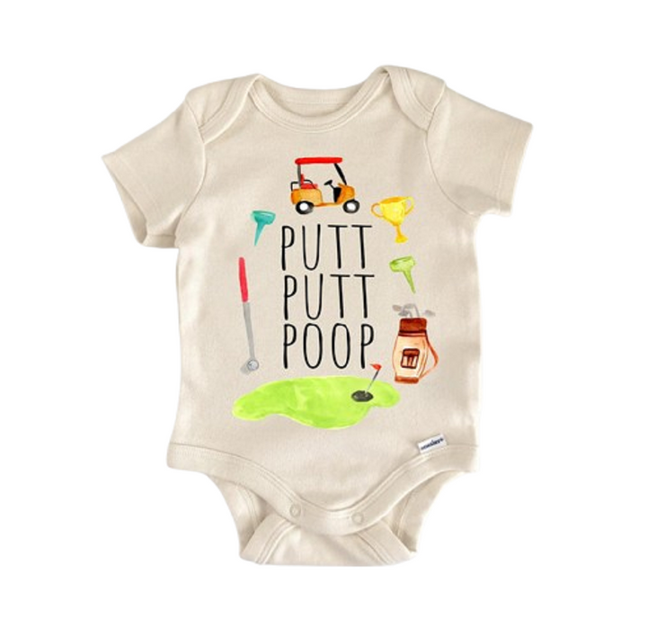 Golf Golfer Sports Golfing - Baby Boy Girl Clothes Infant Bodysuit Funny Cute