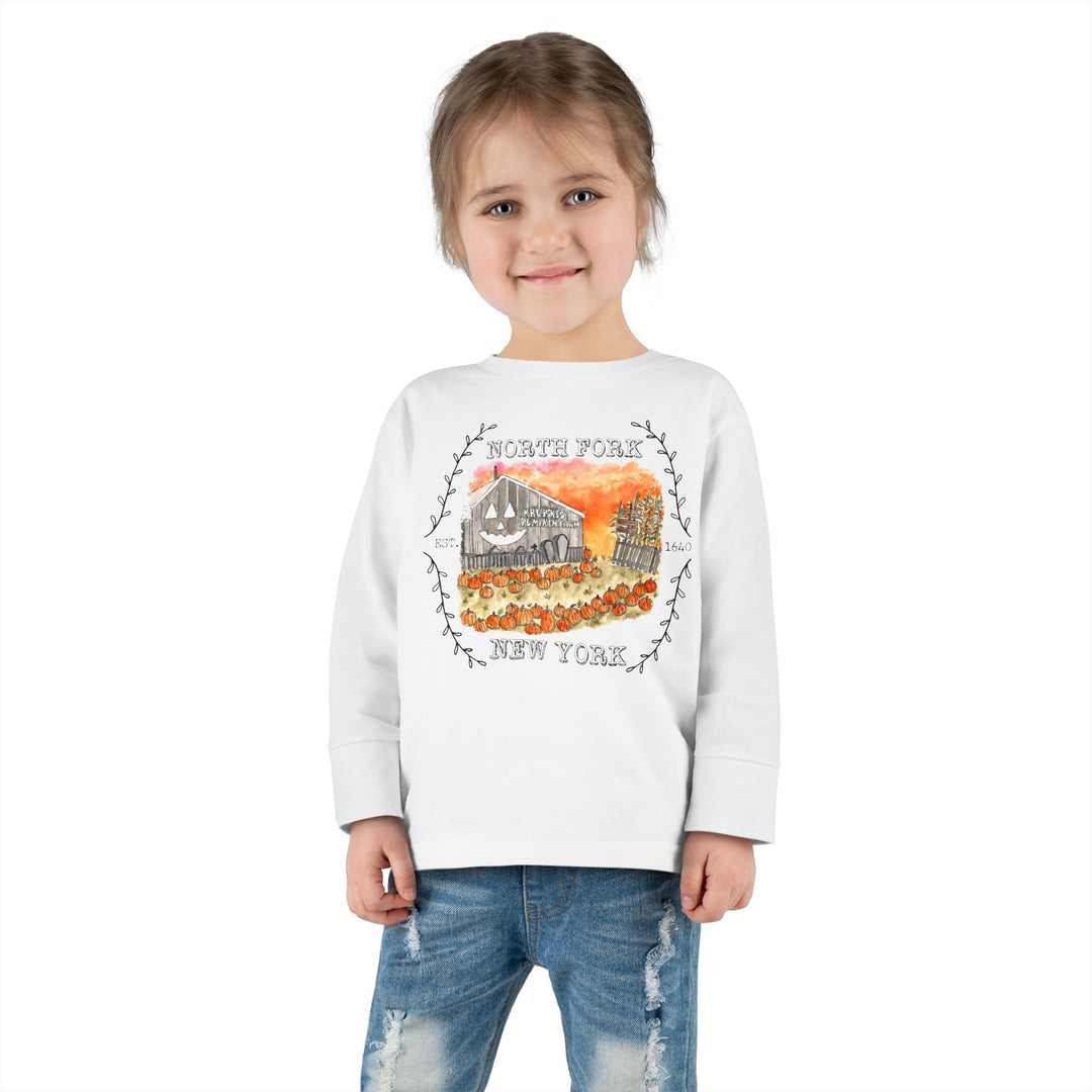 Krupski North Fork Toddler Long Sleeve Tee