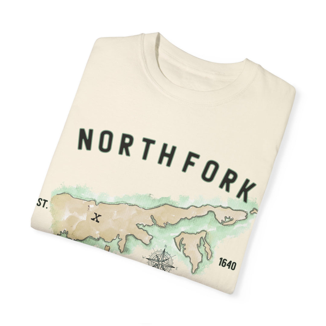 North Fork Vibes®  *Your Town* Comfort Colors® Garment-Dyed T-Shirt