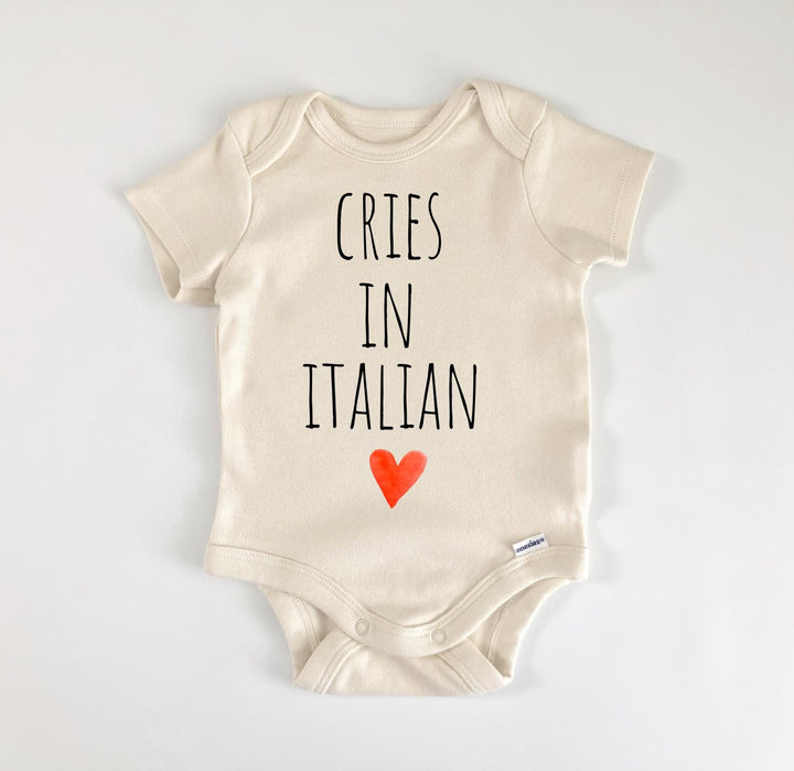 Ropa para bebés, niños y niñas, mono infantil divertido, Italia, Sicilia, Italia