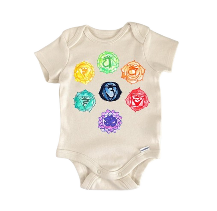 Chakra Witchy - Ropa para bebé niño niña Body infantil Divertido y lindo para recién nacido 