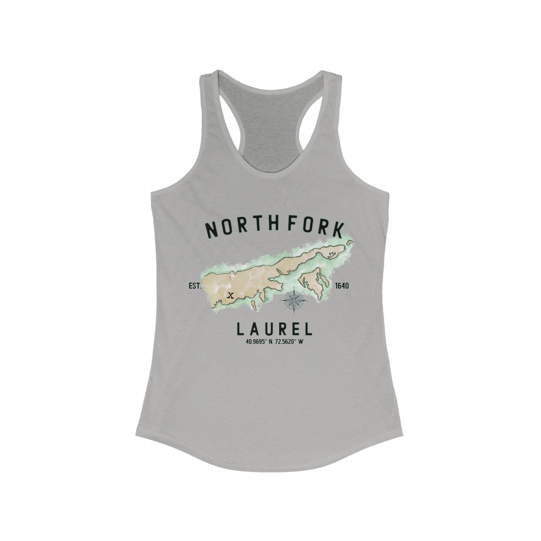 Laurel North Fork Hamlet NOFO VIBES® Women's Ideal Racerback Tank