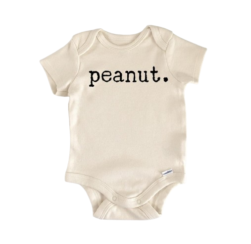 Little Peanut - Baby Boy Girl Clothes Infant Bodysuit Funny Cute Newborn