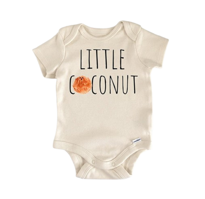 Coconut Tropical - Ropa para bebé niño niña Body para bebé Divertido Lindo Recién Nacido 