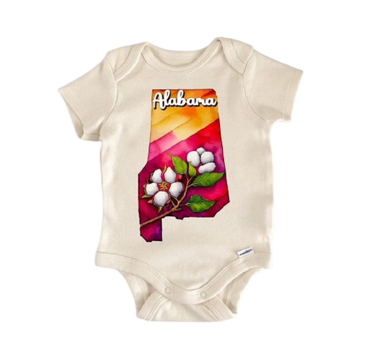 Alabama - Baby Boy Girl Clothes Infant Bodysuit Funny Cute Newborn