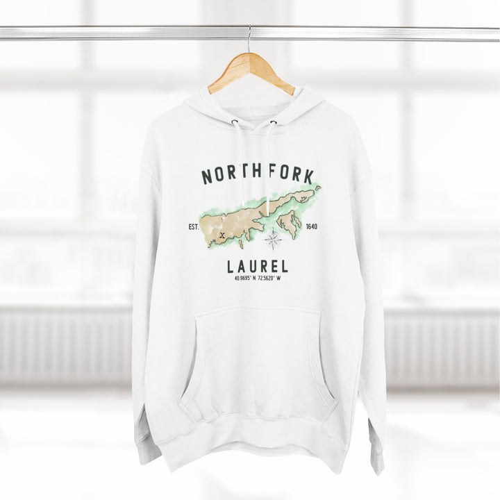 Laurel North Fork Hamlet NOFO VIBES®  Three-Panel Fleece Hoodie