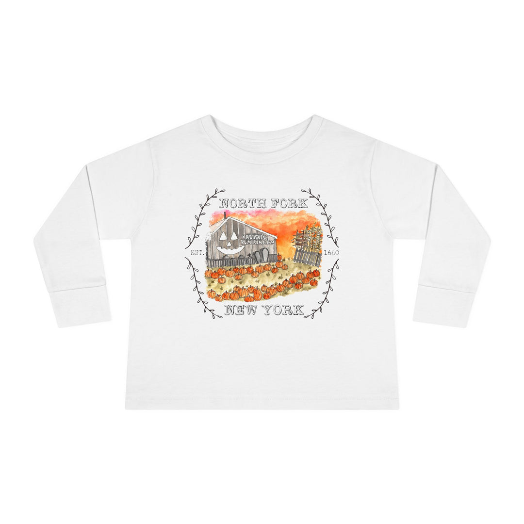 Krupski North Fork Toddler Long Sleeve Tee