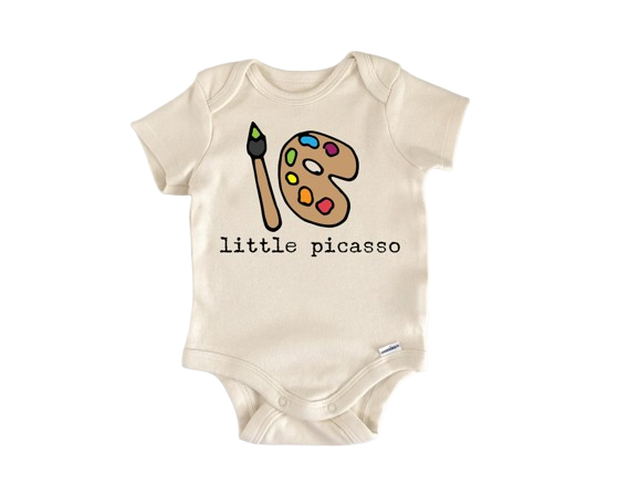 Artist Graphic Painter - Baby Boy Girl Clothes Infant Bodysuit Funny Cute Newborn