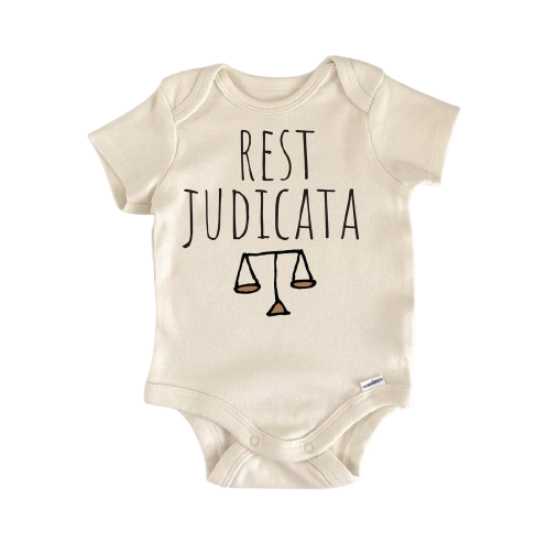 Lawyer Attorney Legal - Baby Boy Girl Clothes Infant Bodysuit Funny Cute Newborn