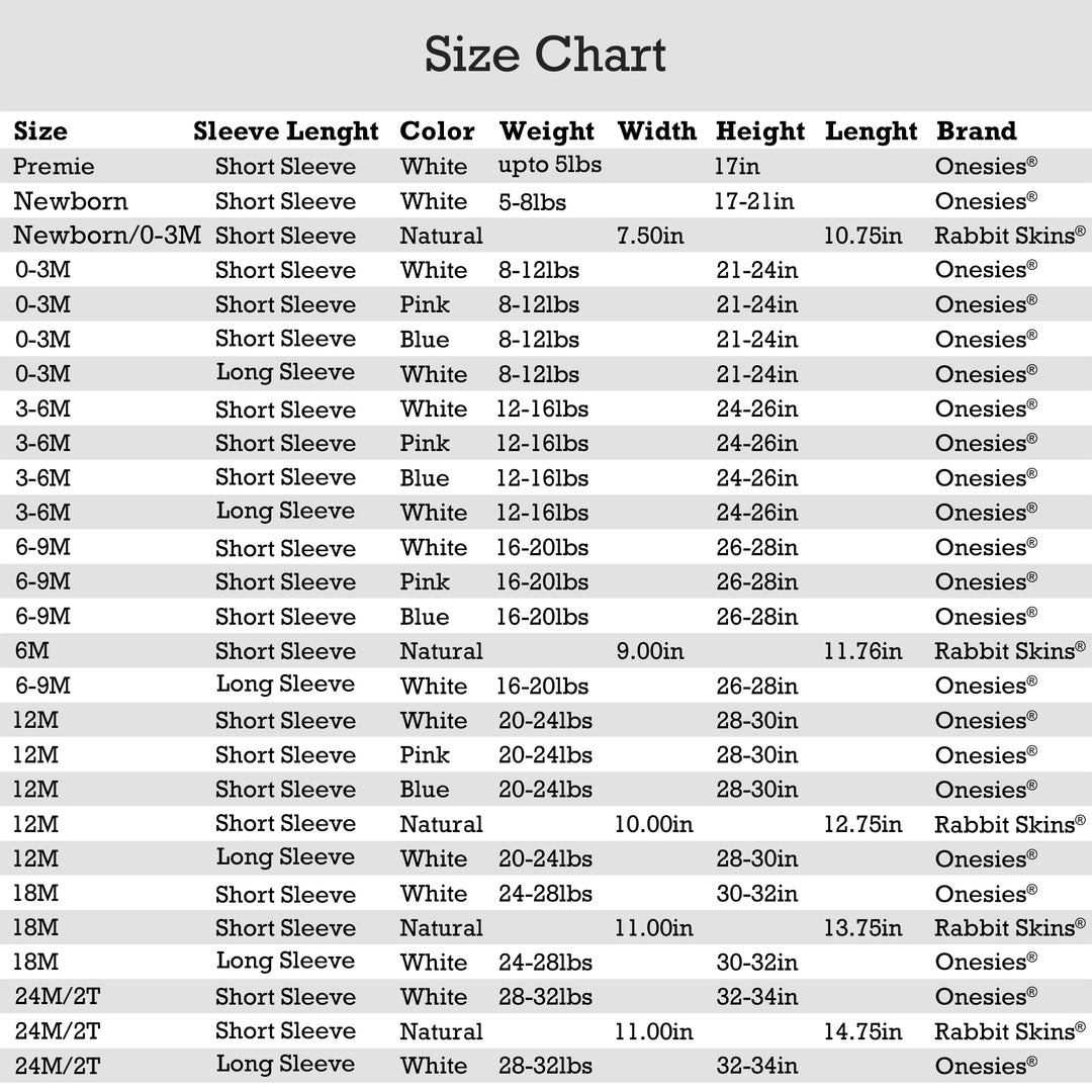 the size chart for the men's long - sleeved shirt