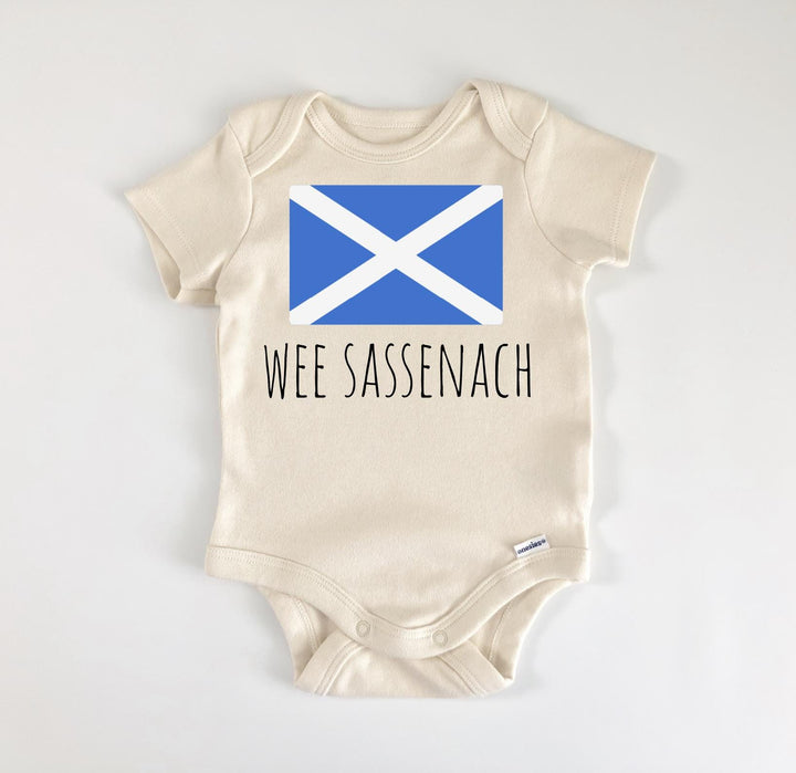 Escocia escocés - Ropa para bebé niño niña Body para bebé Divertido Lindo Recién Nacido 