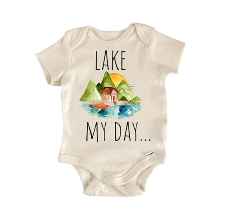 Lake Life Crew Cabin - Ropa para bebé niño niña Body para bebé Divertido y lindo Recién nacido 