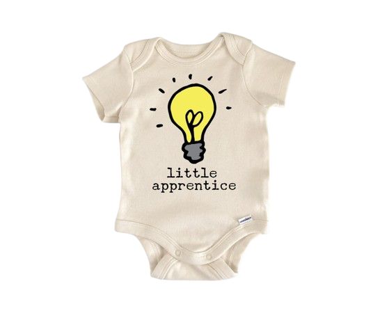 Electrician Lineman - Baby Boy Girl Clothes Infant Bodysuit Funny Cute Newborn