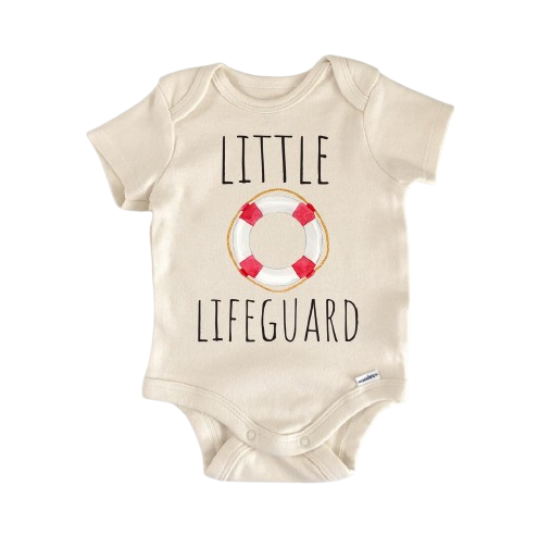 Lifeguard Beach Pool - Baby Boy Girl Clothes Infant Bodysuit Funny Cute Newborn